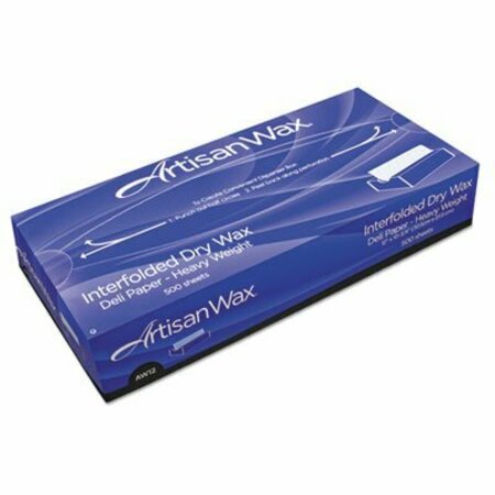 BAGCRAFT Dry Wax Paper, 8 X 10 3/4, White, 12 Box/carton, 12PK 012008